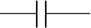 capacitor symbol