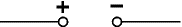 DC power supply symbol