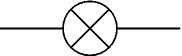 lamp (indicator) symbol