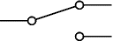 SPDT switch symbol