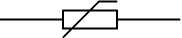 thermistor symbol