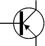 PNP transistor symbol